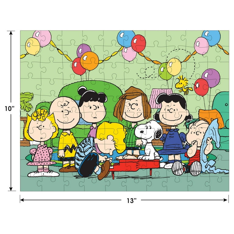 Cra-Z-Art Peanuts 100-Piece Birthday Jigsaw Puzzle - Walmart.com