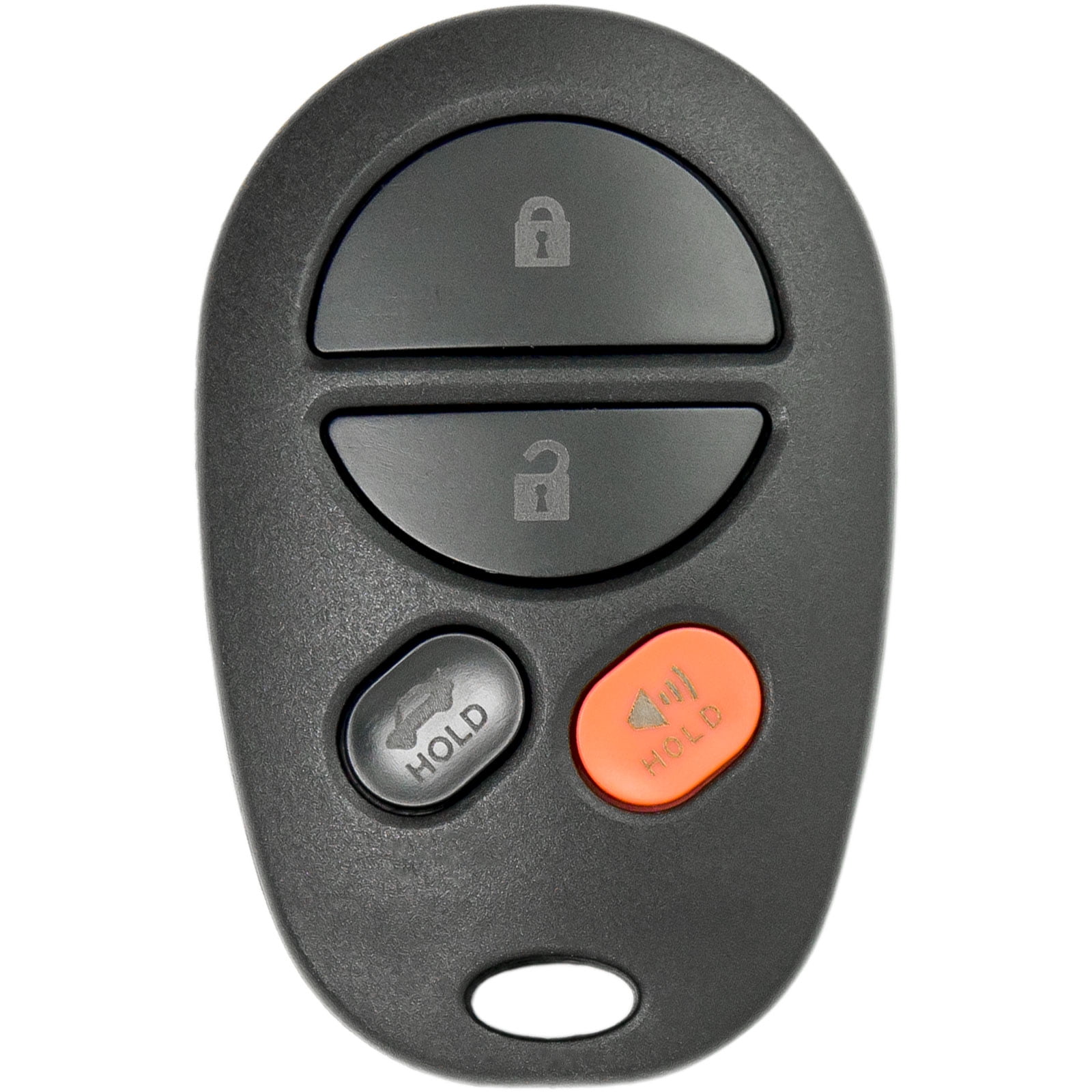 Keyless2Go New Replacement Shell Case and Button Pad for Remotes FCC GQ43VT17T GQ43VT13T GQ43VT9T Shell ONLY