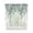 Grayish Green, variant on Eucalyptus Green Swag Valances for Windows, Gradient Leaves Retro Watercolor Plant Rod Pocket Sheer Valances for Large Windows, Swag Toppers Light Filtering for Kitchen Living Room 2 Panels 36''x45''