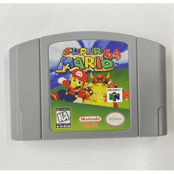Super Maro 64 for Nintendo 64 Console USA Version