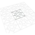 thumbnail image 6 of Ekena Millwork 11 3/8"W x 11 3/8"H x 3/8"T Small Jamestown Decorative Fretwork Wall Panels in Architectural Grade PVC, 6 of 9
