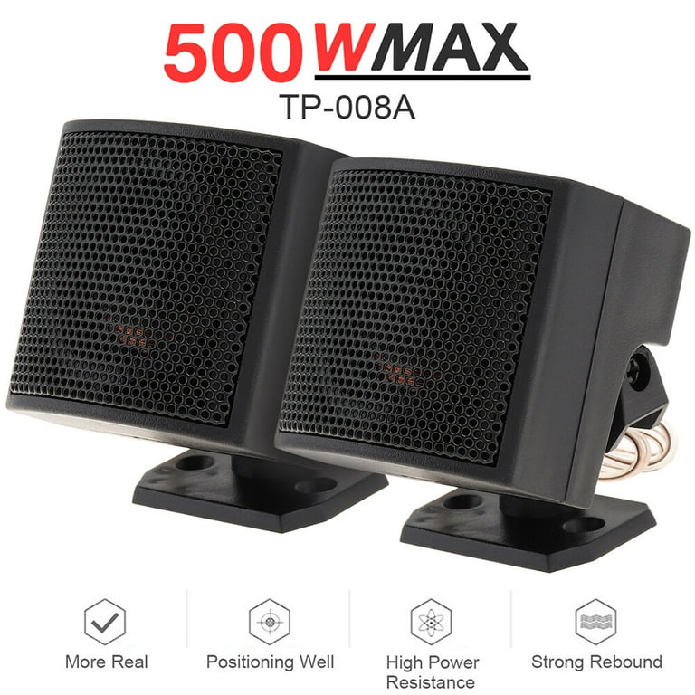 2Pcs 500W High End Voice Box Car Loudspeaker Car Audio Dedicated