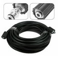 thumbnail image 4 of Graflsoa 50ft High-Pressure Washer Extension Hose with Adapter, 5800 PSI, Kink-Resistant, Compatible with Gasoline & Electric Pressure Washers, M22-14mm Fittings, PVC & Stainless Steel, Black, 4 of 6