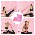 thumbnail image 6 of High Density EVA Yoga Blocks Set of 2 with Stretch Strap, Foam Fitness Bricks, Non-Slip Exercise Support for Yoga, Pilates, Home Training, 6 of 6