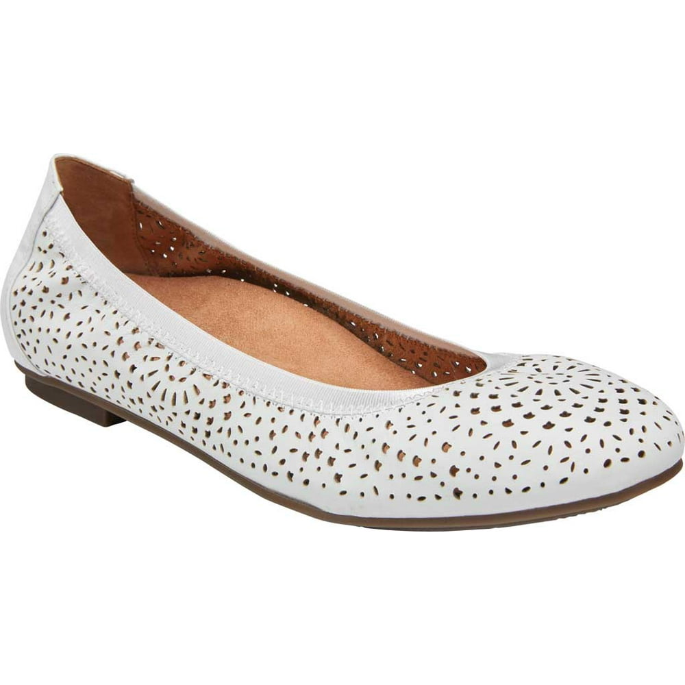 vionic robyn flat white