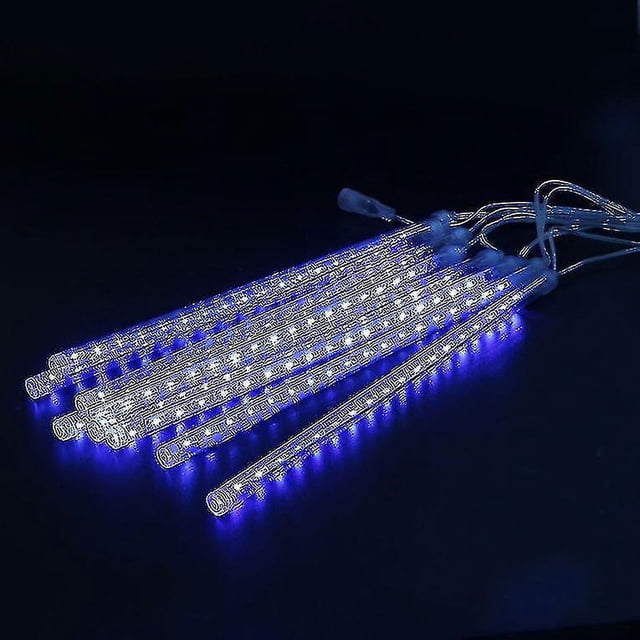 Tubo de meteorito de 30 cm Tubos de lluvia de meteoritos LED Luces decorativas navideñas