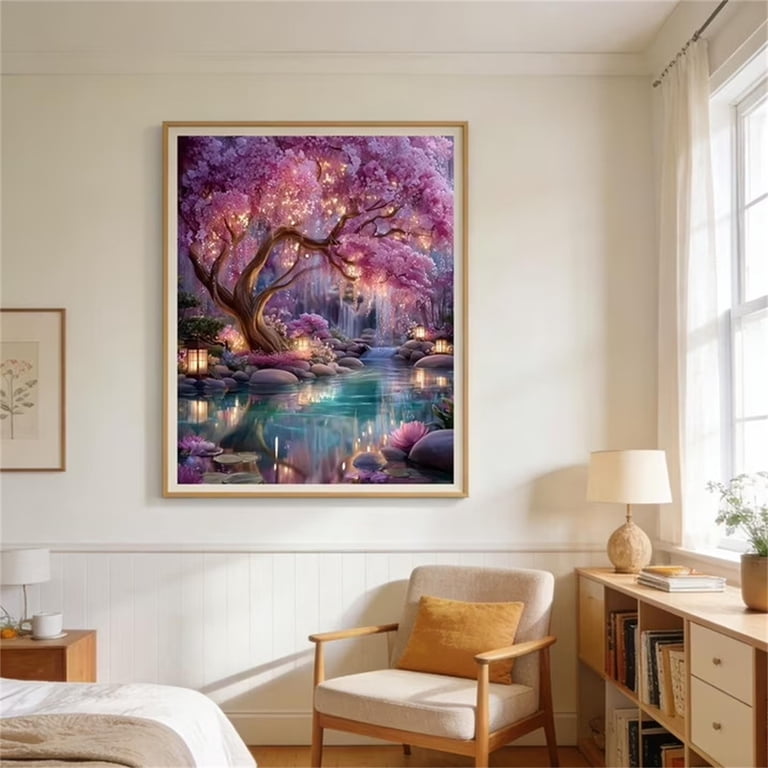 CSZPPQAF 5D Diamond Painting Ancient Tree Kit photo 6