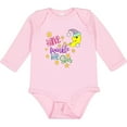 thumbnail image 3 of Inktastic Twinkle, Twinkle, Little Star with Yellow Moon in Night Cap Boys or Girls Long Sleeve Baby Bodysuit, 3 of 5