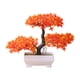 thumbnail image 2 of Flores de simulación de decoración para macetas artificiales de plástico 7,5 pulgadas – maceta con peso, tallos moldeables, arreglo floral sintético sin mantenimiento para oficina en casa, 2 of 7