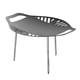 thumbnail image 1 of Stainless Steel Grilling Basket BBQ Tool Durable Multi-Functional Camping Cookware Nonstick Outdoor Grill for Outdoor Picnic Fishing, 1 of 9