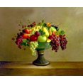 thumbnail image 2 of Welby 30x26 White Modern Wood Framed Museum Art Print Titled - Fruit Bowl II, 2 of 4
