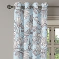 thumbnail image 3 of Ambesonne Grommet Curtain, , 50"x84", Soft Blue and Dark Purple, 3 of 5