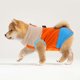 thumbnail image 2 of EeaseMX Chaleco de invierno para perro, impermeable, cálido, ropa para mascotas, suministros para mascotas, talla S, azul cielo, amarillo y naranja., 2 of 8