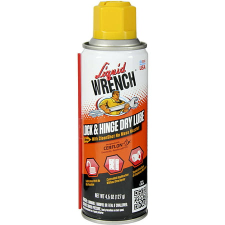 LIQUID WRENCH Lock and Hinge Dry Lube (Best Dry Lube For Guns)