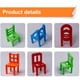 thumbnail image 2 of Color Aleatorio 18 Uds. Sillas Torre Apilable Juego De Equilibrio Silla Apilable Niños Equilibrio Sillas Apilables Juguete Fiesta Juguetes Apilables Noticed FN005651-00, 2 of 6