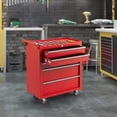 thumbnail image 4 of Yiwa Portable 5-Drawer Tool Chest, Mobile Tool Box Cabinet with Locking System and Wheels for Workshop, 4 of 8