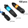 thumbnail image 2 of 100 Pieces Elastic Fingertips Cots Covers Waterproof Anti-static Toe Sleeves Coloring Pen Machine Women Sports, 2 of 8