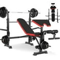 thumbnail image 2 of Hicient 660lbs Olympic Weight Bench Set with Squat Rack, Bench Press Set with Preacher Curl & Leg Developer, Multifunctional 5 in 1 Adjustable Foldable Wourkout Bench Set, Exercise Equipment for Home, 2 of 4