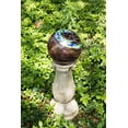 thumbnail image 2 of E-V 10 Inch  Illuminarie Globe Mauve Swirl, 2 of 3