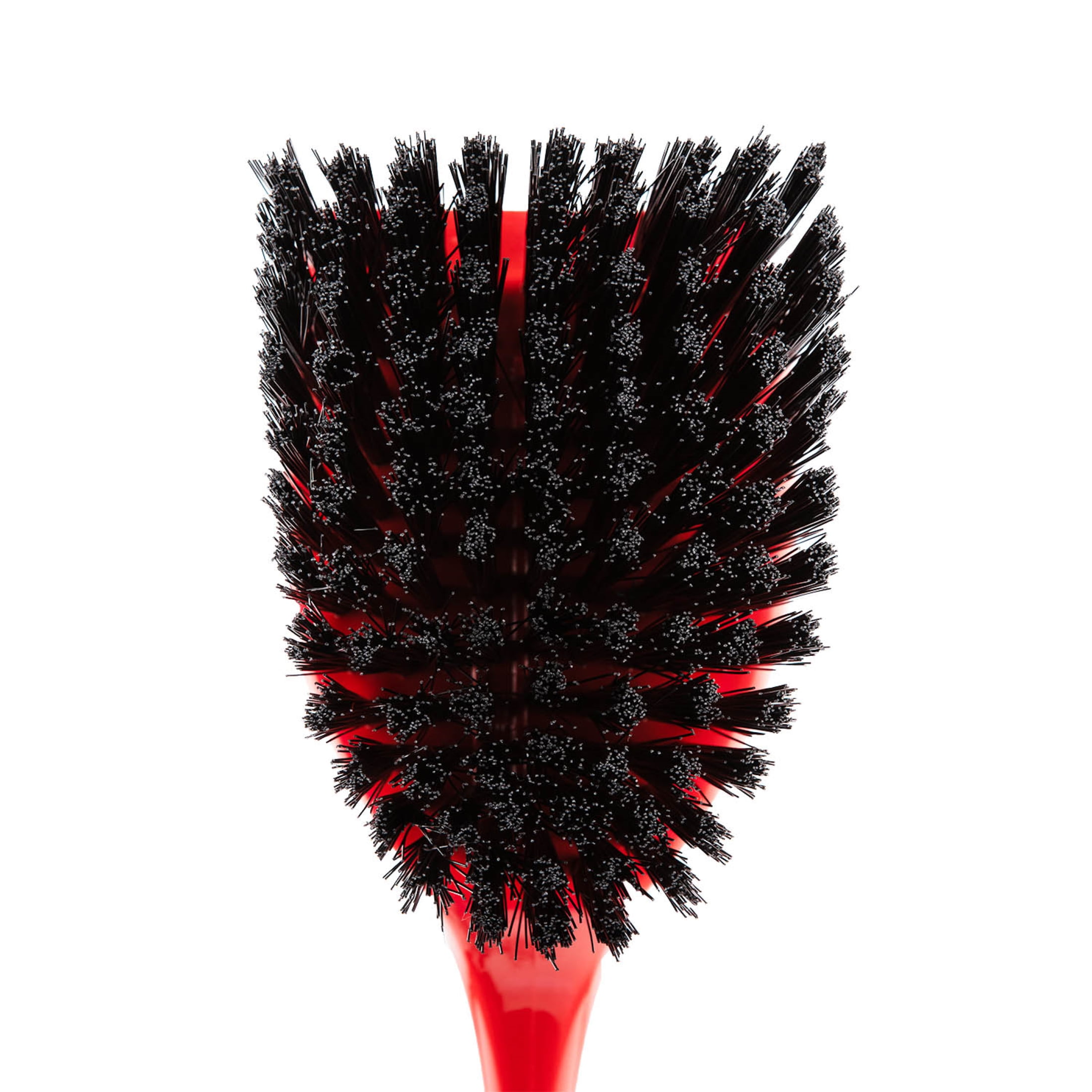 Libman High Power Scrub Brush Red and Black Long 3.75 Inch Width
