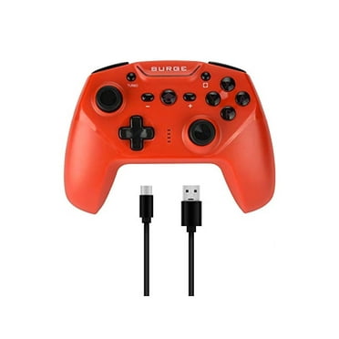 surge switchpad pro wireless controller for nintendo switch - red - nintendo switch