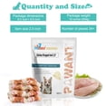 thumbnail image 2 of Pawant Dog Long Lasting Treats Chicken Wrapped Bone for Dogs Chews 2.5" 1lb, 2 of 10