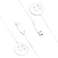thumbnail image 3 of [2-Pack] KOMI Compatible for Google Pixel Watch 2 Charger, USB C Magnetic Replacement Fast Charging Cable Charger Stand Accessories for Google Pixel Watch 2 (3.3ft, White), 3 of 7