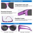 thumbnail image 6 of TINHAO Polarized Fit Over Glasses Sunglasses for Women UV Protection, Trendy Oversized Cat Eye Sunglasses for Driving Riding, 6 of 7