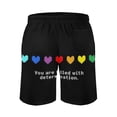 thumbnail image 3 of Undertale Mens Board Shorts Quick Dry Swim Trunk Lightweight Soft Swimsuit Bathing Suit for Boys 3XL, 3 of 8