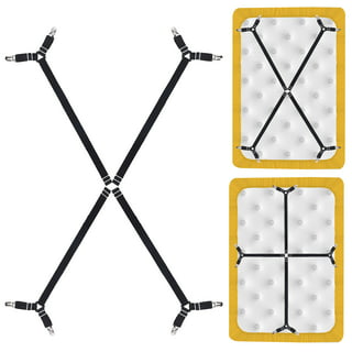  RayTour 20 Pieces Men Suspender Clips Heavy Duty Bed Sheet  Fasteners Clips Sheet Straps Holder Fasteners Clips : Baby