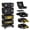 Yellow, variant on AIRAJ 4-Tier Stackable Rolling Tool Box with Wheels and Drawers Heavy-Duty Tool Chest 755 lbs Tool Storage for Garage Workshop