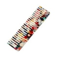 thumbnail image 1 of Unique Bargains 1pcs Women Detangling Portable Wide Tooth Comb for Curly Thick Wavy Straight Hair Assorted Color, 1 of 6