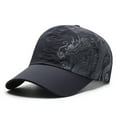 thumbnail image 2 of Sunshade Cap Ultralight Quick Drying Chinese Style Dragon Print Baseball Hat for Outdoor, 2 of 8