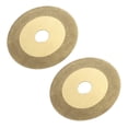 thumbnail image 1 of 2X Rueda de Disco Rueda de Diamante Afilada para Cortar Dorado, 1 of 6