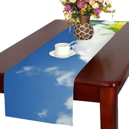 

MYPOP laburnum with ladybug Table Runner 16x72 inches