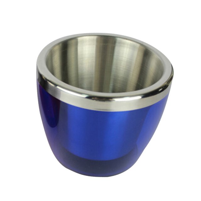 Tenedor plástico de fuente del partido del refrigerador de cubo de 800ml Azul Sunnimix Enfriador de vino de acero inoxidable