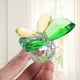 thumbnail image 3 of Inteprter amplio de cristal azul y púrpura de la opción amplia del regalo del ornamento del pisapapeles de la mariposa Decoración del hogar Verde amarillo, 3 of 6