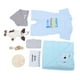 thumbnail image 1 of Cesta De Regalos Para Baby Shower, Que Incluye Ropa, Muñeca , Juguete Sonajero De Madera, Baberos Divertidos, Calcetines, Tarjeta De Felicitación, Conjunto De Regalos Para, 1 of 7
