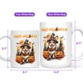 thumbnail image 4 of Happy Halloween Corgi Witches Hat Pumpkin Carving Mug Welsh Corgi Dog Lover Gifts Idea Coffee Tea Cup - 02019, 4 of 4