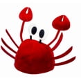 thumbnail image 3 of Gorro de cangrejo Nicky Bigs Novelties para adulto con garras articuladas, color rojo, 3 of 6