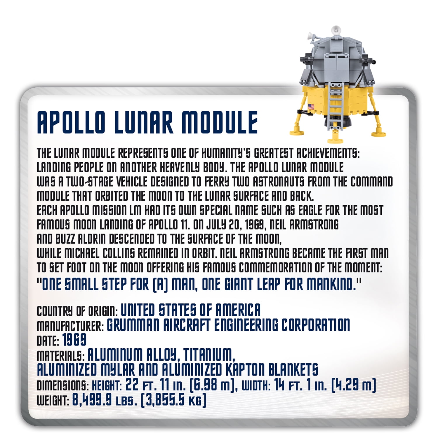 cobi lunar module