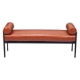 thumbnail image 3 of Barrow Bench Brown Bench, Modern Style, Seats up to 2, Plywood, Indoor Living, 3 of 5