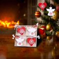thumbnail image 5 of 12 piezas de adornos de madera para árbol de Navidad, adornos colgantes de madera para árbol de Navidad, decoraciones colgantes navideñas, 5 of 5