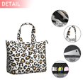 thumbnail image 2 of Black and Yellow Of Leopard Print Travel Tote Bags for Women Carry On,Large Weekender Bags for Women Travel,Multi Functional Duffle Bag for Work,Shopping,Sports, 2 of 5