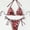 Color 04, variant on Top-kevin Women's Floral Printed Bathing Suit Halter Paisley Summer Swimsuit Bikinis Set