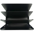 thumbnail image 4 of EASY LIFE PRODUCTS Desk File Organizer Shelf Rack, Metal, black(4 Tier), 4 of 7