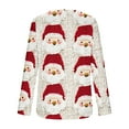 thumbnail image 4 of Winter Saving Talove Long Sleeve Shirts for Women Funny Graphic Sweatshirt Fall Fashion Must Haves Loose Tunic Tops Casual 2025 Womens Tops Trendy Casual Christmas Shirts, 4 of 5