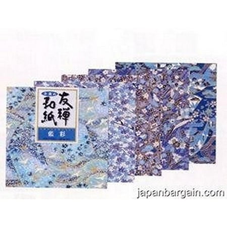 Yuzen Washi Chiyogami Origami Paper 15cm 5 sheets #3252
