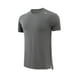 thumbnail image 4 of pstuiky camisetas de hombre, Blusa informal de cuello redondo para hombre, elástica, de color liso, para ejercicio y fitness camisas casuales para hombre xl, 4 of 4