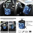 thumbnail image 6 of FORUDESIGNS Turtle Hibiscus Heart Pattern Car Accessories Set 10 Pack Car Seat Covers Car Trash Can Steering Wheel Cover Auto Air Vent Storage Bag Coasters Keychain Universal Fit for SUV Van Truck, 6 of 7